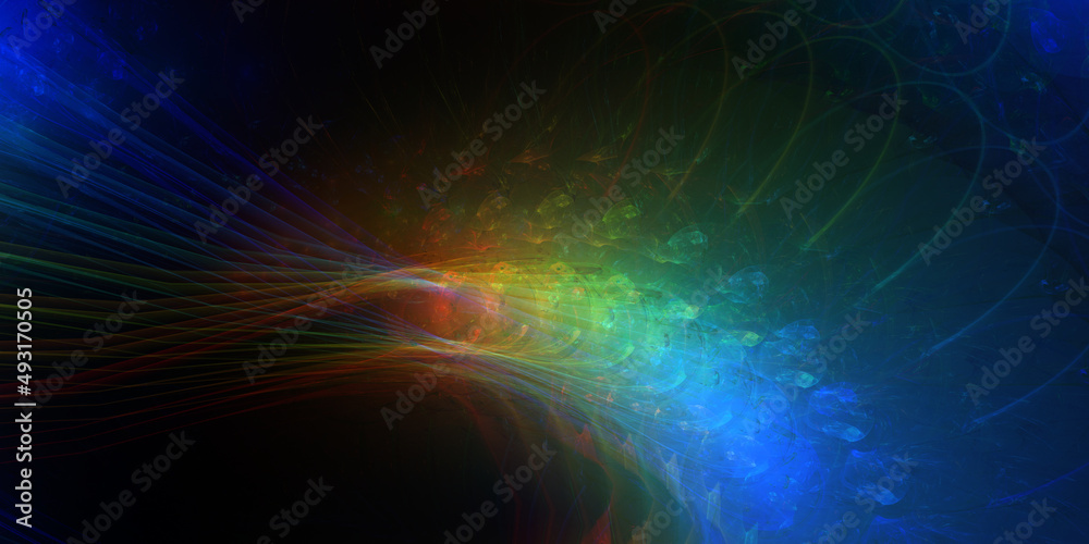 Kunstvoller Fraktal Hintergrund Kunstvoller Fraktal Hintergrund