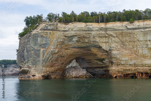 Pictured Rocks National Lakeshore, Upper Peninsula, Michigan, USA 