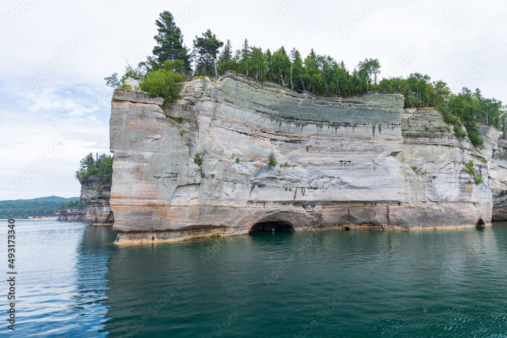 Pictured Rocks National Lakeshore, Upper Peninsula, Michigan, USA
