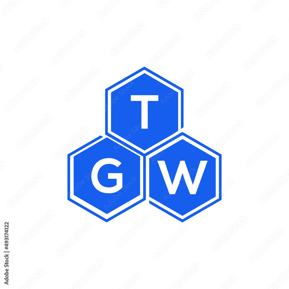 TGW letter logo design on black background. TGW creative initials letter logo concept. TGW letter design. TGW letter logo design on black background. TGW creative initials letter logo concept. TGW letter design.