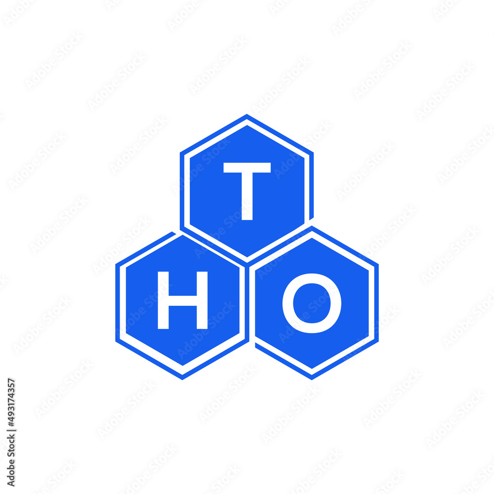 THO letter logo design on black background. THO creative initials letter logo concept. THO letter design. THO letter logo design on black background. THO creative initials letter logo concept. THO letter design.