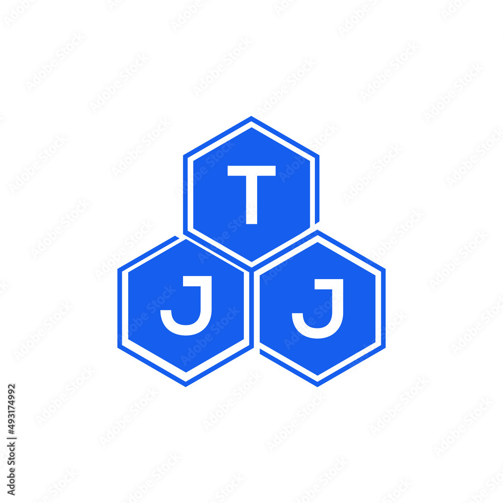 TJJ letter logo design on black background. TJJ creative initials letter logo concept. TJJ letter design. TJJ letter logo design on black background. TJJ creative initials letter logo concept. TJJ letter design.