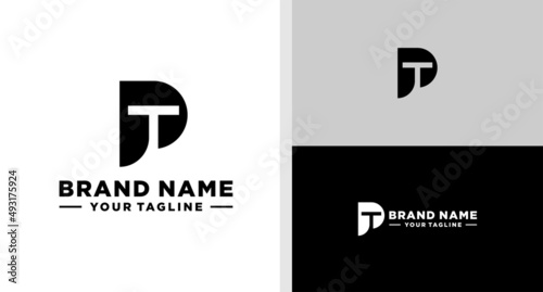 PT LOGO MONOGRAM EDITABLE