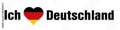 Banner oder Hintergrund mit Ich liebe Deutschland mit einem Herz in den Farben der deutschen Fahne Free Download Banner oder Hintergrund mit Ich liebe Deutschland mit einem Herz in den Farben der deutschen Fahne - GFXLoad