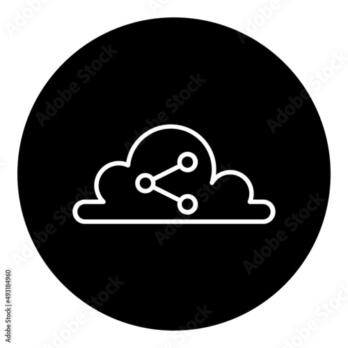 share cloud icon