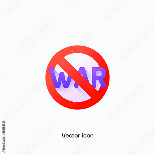 Free Download No War vector icon. Premium quality - GFXLoad