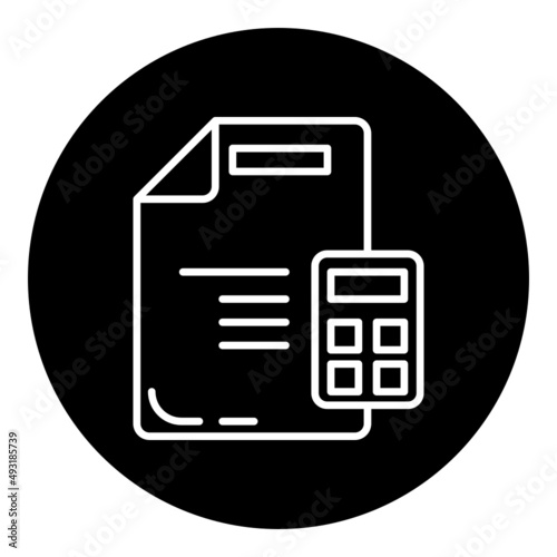 document and calculator 