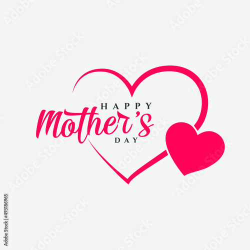 Happy mother's day vector design