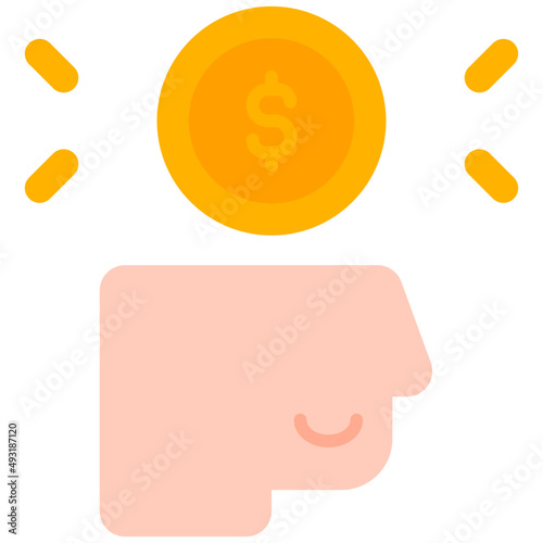mindset flat icon