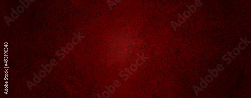 Hard Grained Distressed Concrete Cement Dark Red Texture Abstract Background