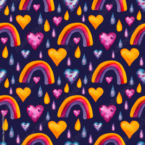 Set of illustrations sleeping sweet dreams patterns