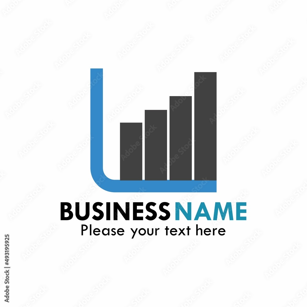 Creative Accounting Concept Logo or Business Marketing and finance idea logo.