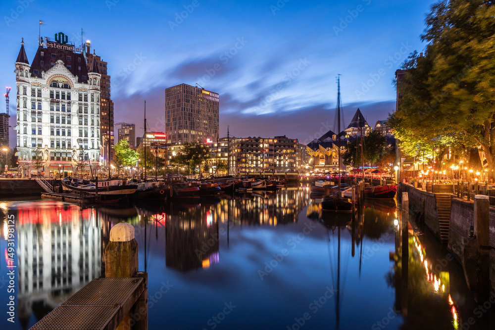 The Old Harbour in Rotterdam, The Netherlands