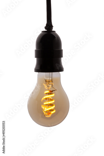 vintage electric light bulb