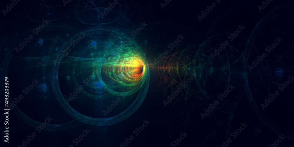 Kunstvoller Fraktal Hintergrund Kunstvoller Fraktal Hintergrund