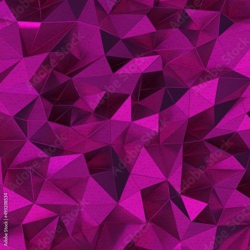 Abstract Geometric backgrounds full Color magenta