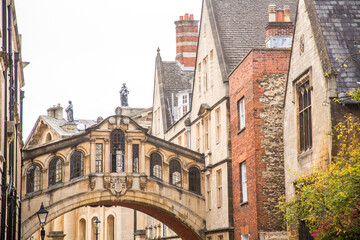 Fototapete Seufzerbrücke Hertford Brücke Oxford englische Gotik  © Peter Greenway