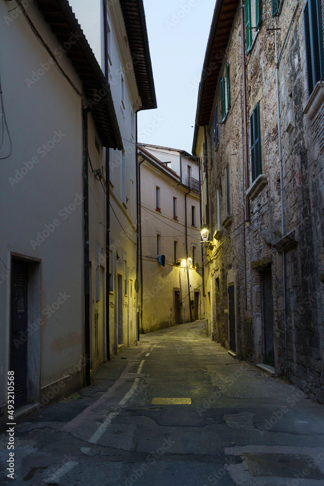 Fototapeta premium Rieti: historic buildings