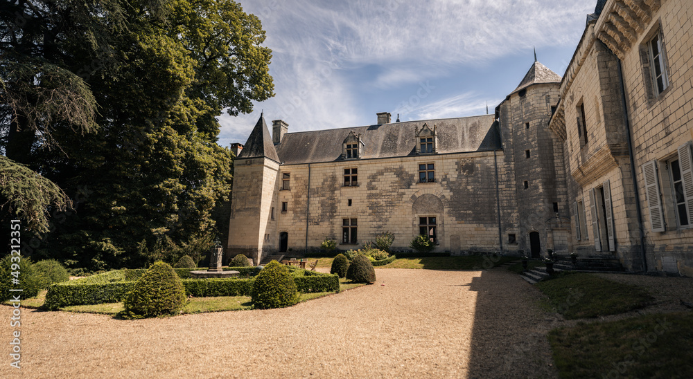 Castle of La Guerche in France.