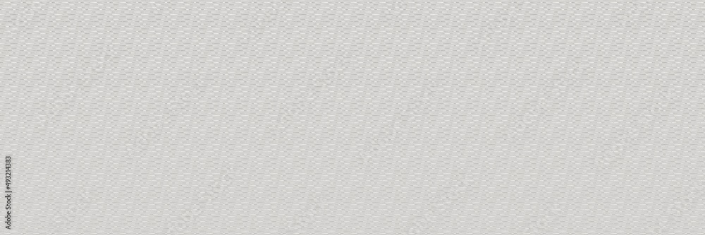 Natural French gray linen texture border background. Ecru flax fibre seamless edge pattern. Organic yarn close up woven fabric ribbon trim banner. Rustic farmhouse cloth canvas edging - obrazy, fototapety, plakaty 