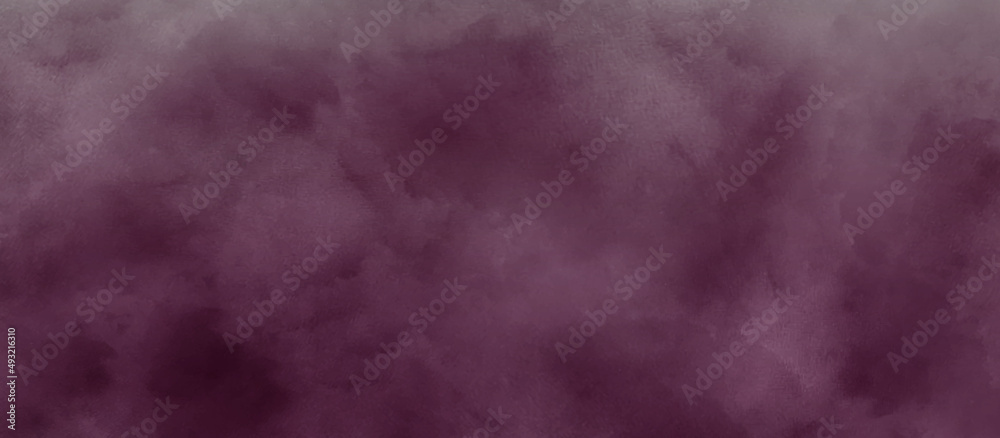 Obraz premium Abstract cosmic fuchsia neon paper textured aquarelle canvas for modern creative design. Bright light pink ink watercolor on black background. Magenta paper texture water color.