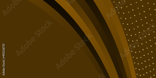Luxury dark brown and gold background