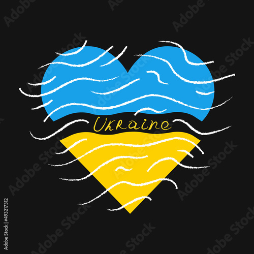 ukraine no war love heart peace