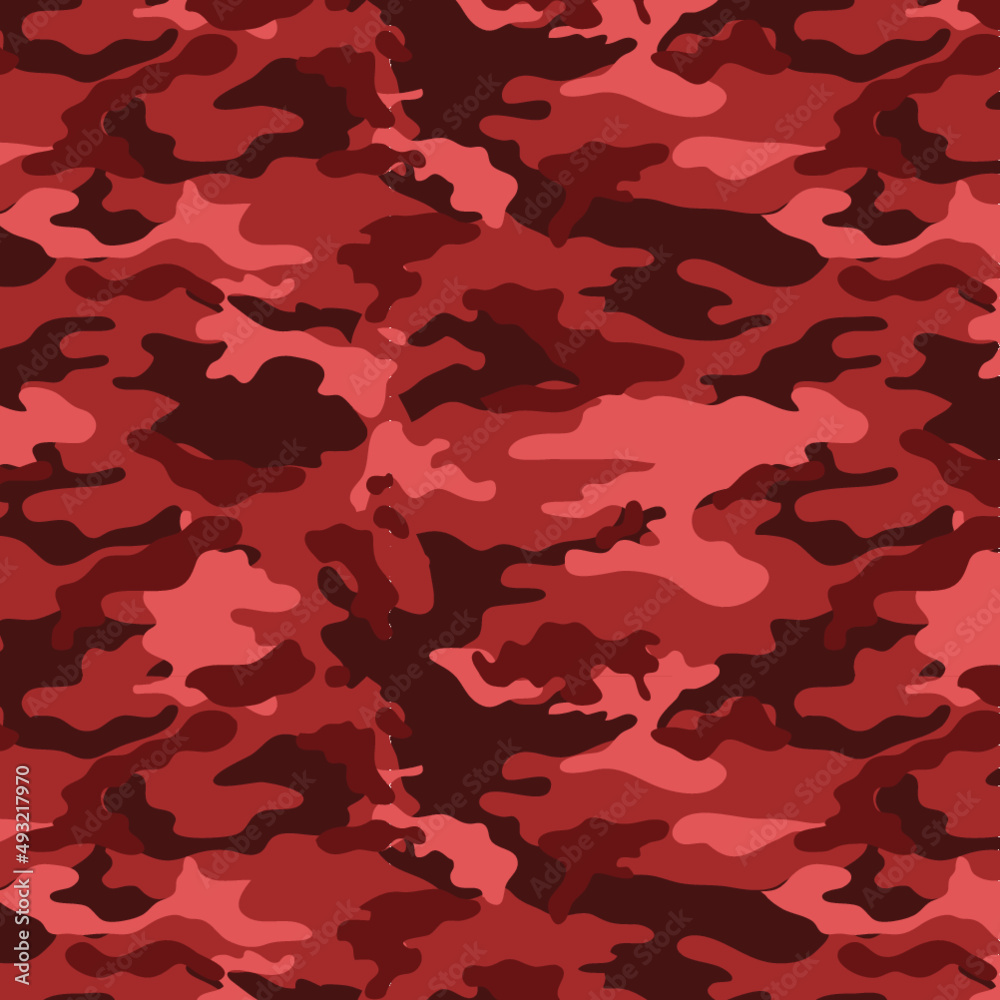 Seamless Red2 Camouflage Seamless Red2 Camouflage