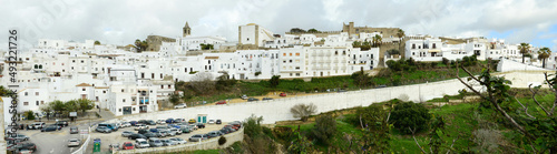 View at the town of Vejer de la Frontera in Spain