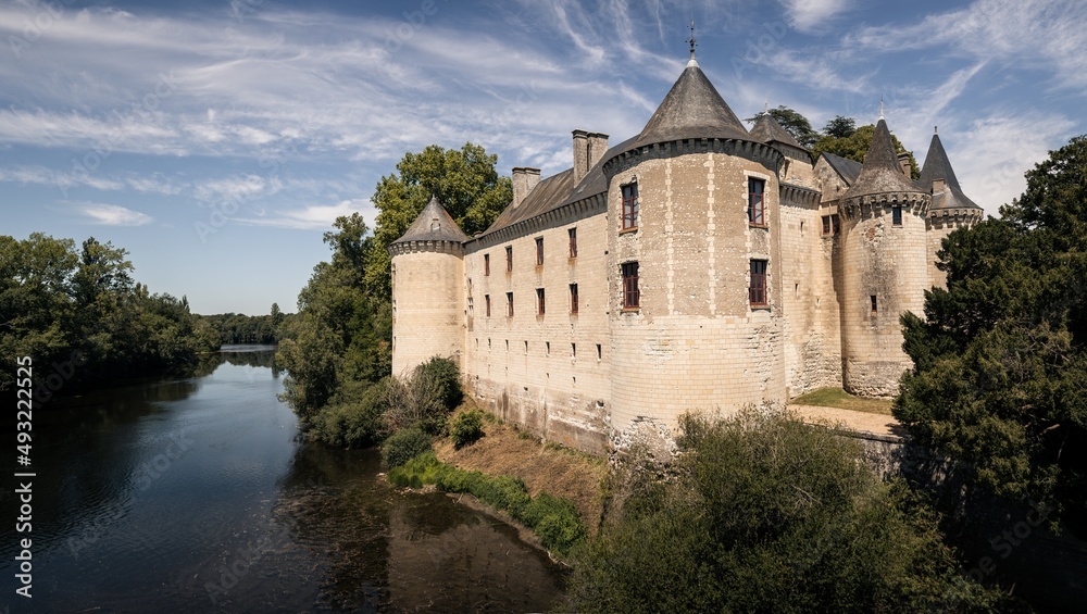Castle of La Guerche in France.