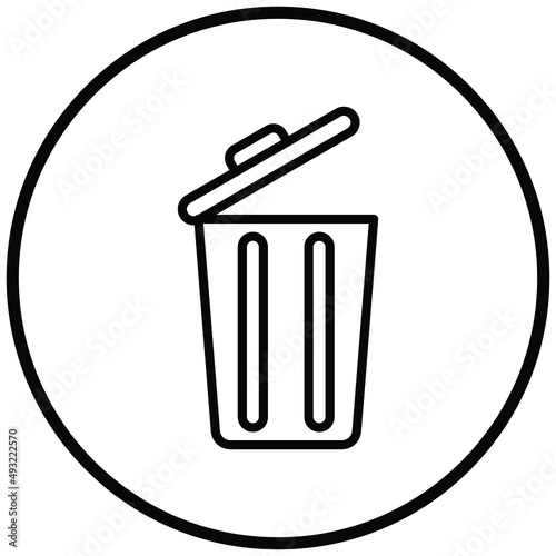 Vector Design Trash Icon Style