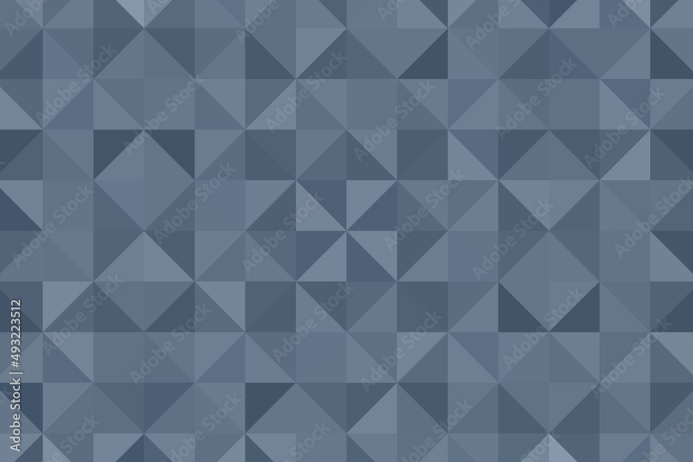 Blue segmented background. Triangular pixelation. Color texture. Blue segmented background. Triangular pixelation. Color texture.
