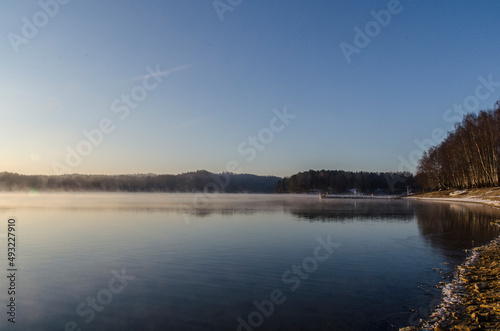 Bieszczady wschód słońca 