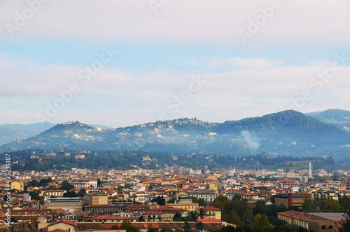 panorama of the city of florence