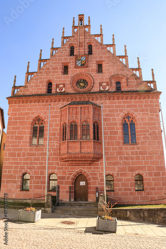 Westfassade des Rathauses in Sulzbach-Rosenberg photo