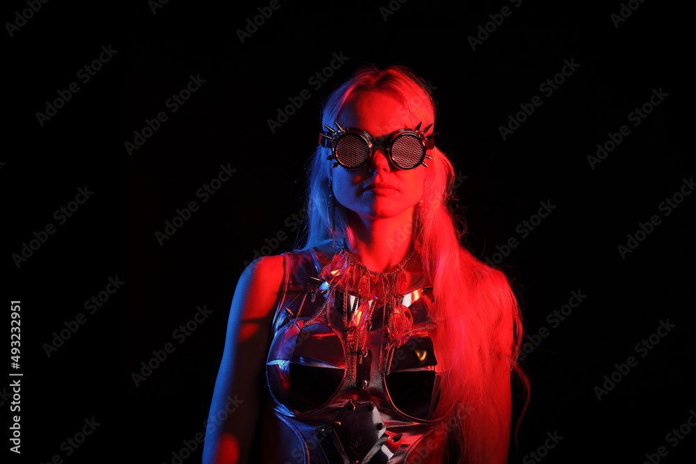 portrait of a young woman with glasses portrait of a young woman with glasses