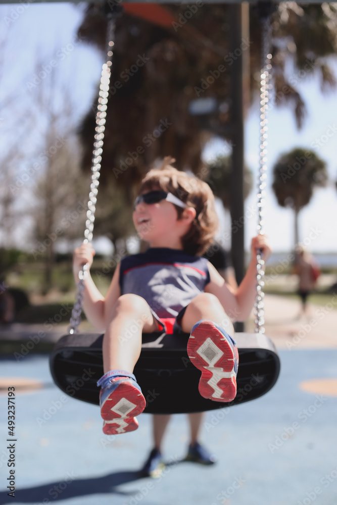 Kissimmee Lakefront Park Grassy waterfront park with walking paths, a