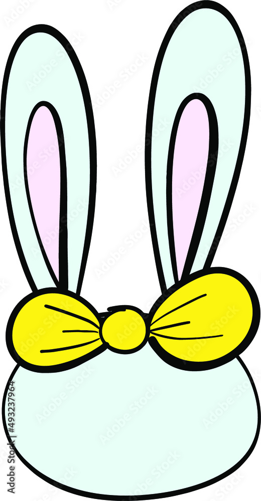 rabit vector easter beauty art rabit vector easter beauty art