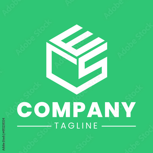 Hexagonal logo for business