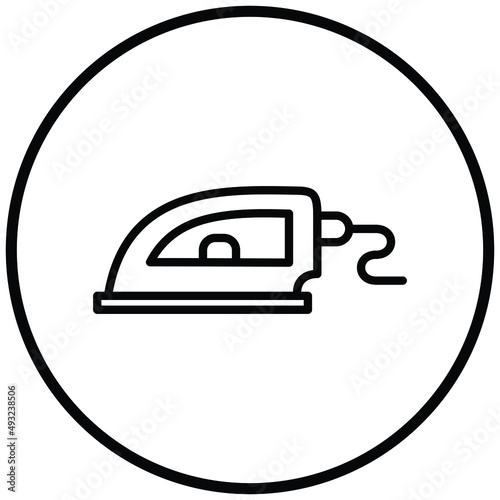 Vector Design Iron Icon Style