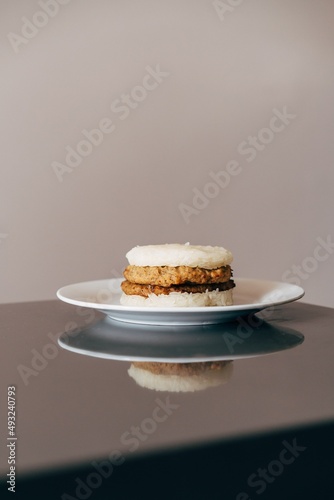 chocolate cake on a plate