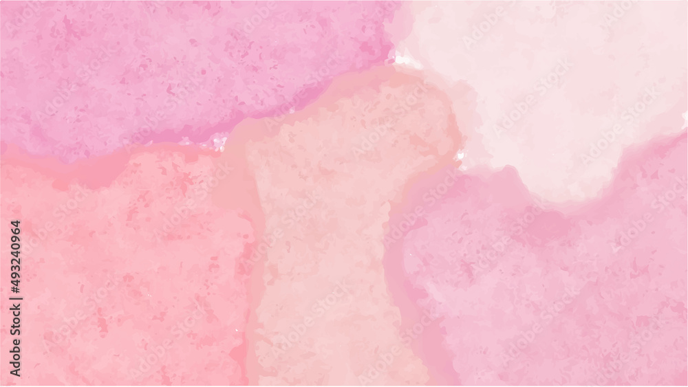 Fototapeta premium Pink watercolor background for textures backgrounds and web banners design