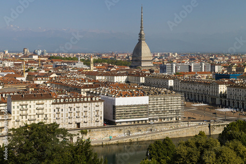 Obraz na płótnie Turin from Monte dei Cappuccini w salonie