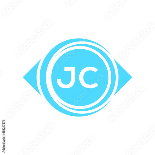 jc letter logo design on black background. jc creative initials letter logo concept. jc letter design.