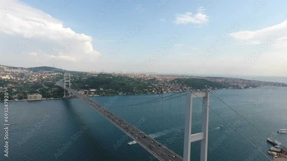 istanbul bosphorus bridge and view istanbul bosphorus bridge and view