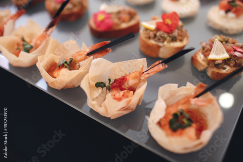 perfect style catering canapes food