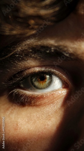 close up of eye with eyes © Nicolas