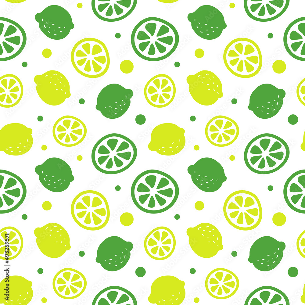Poster with lemon and lime. Fresh citrus fruits. Poster with lemon and lime. Fresh citrus fruits.