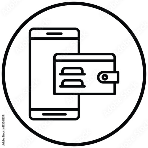 Vector Design Ewallet Icon Style