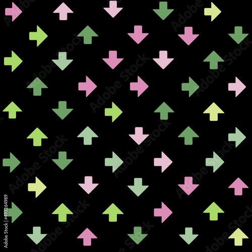 color arrow pattern background texture